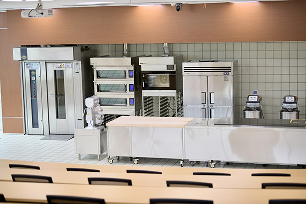 baking center in the new R&D complex